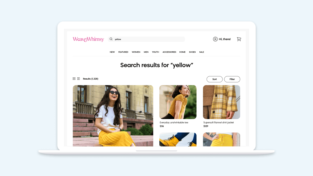 Bloomreach showing how their product can create customer-friendly facets and facet values, enhancing user experience and improving site navigation